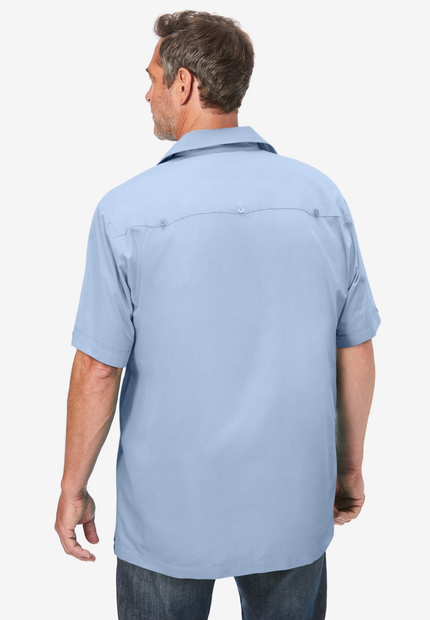 Short-Sleeve Guayabera Shirt image number 1