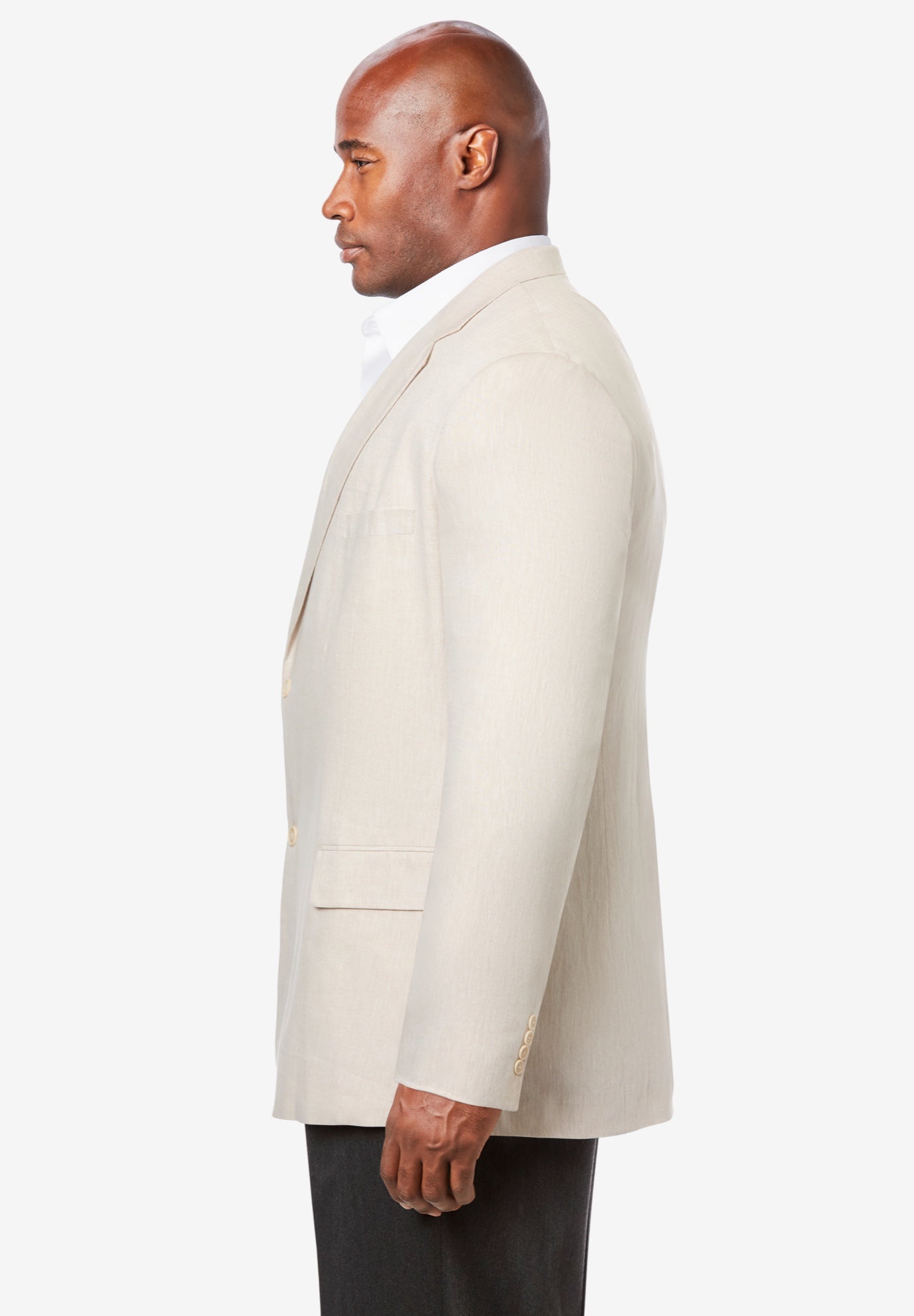 KS Island™ Linen Blend Two-Button Suit Jacket image number 2