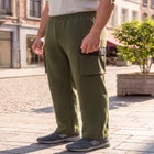 Mixed Media Fleece Cargo Sweatpant image number 2