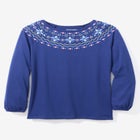 Fair Isle Knit Tee image number 1