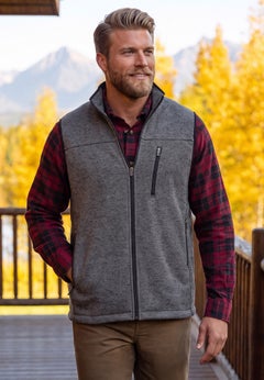 Sweater Fleece Vest