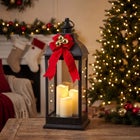 24"H Pre-lit Candle lantern image number 0