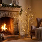 LED Gold Trees, Set of 3 image number 4