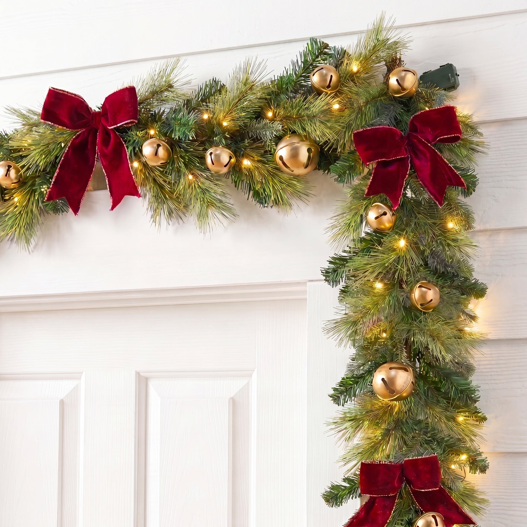 6 Ft. Pre-lit Jingle All the Way Garland image number 2