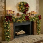 6 Ft. Pre-lit Jingle All the Way Garland image number 5