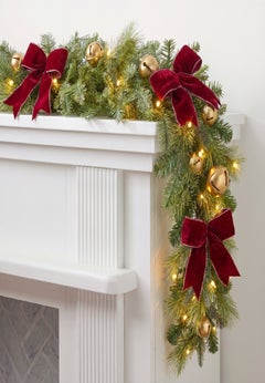 6 Ft. Pre-lit Jingle All the Way Garland