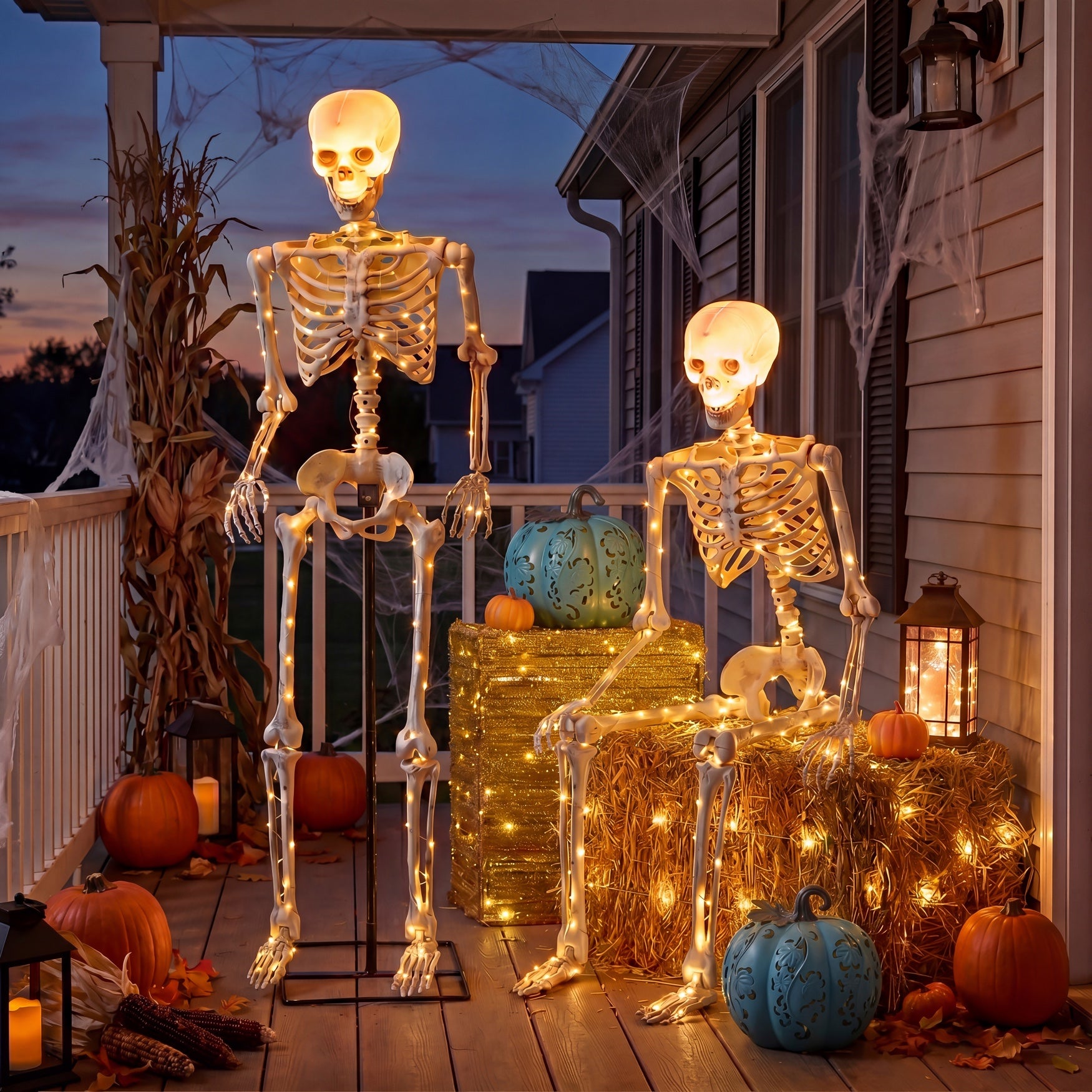 5 Ft. Posable Skeleton image number 1