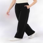 Drawstring-Waist Wide-Leg Fleece Sweatpant image number 0