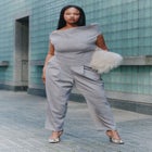 Mid-Rise Tapered-Leg Trouser image number 0