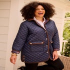 Diamond Quilted Barn Coat image number 0