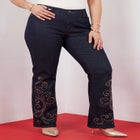 Plus Size 24/7 Embellished Bootcut Jeans image number 0