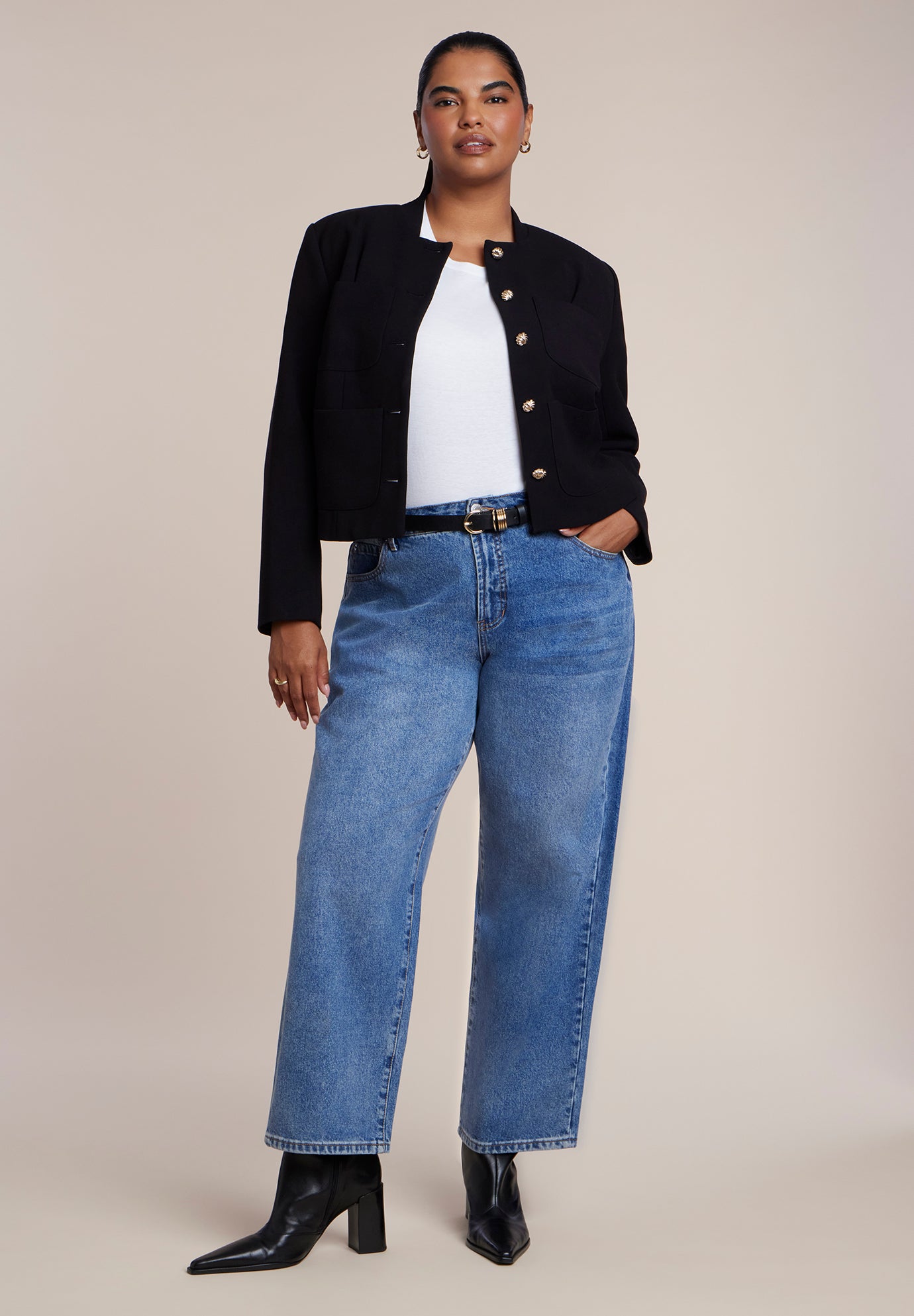 Patch Pocket Tailored Jacket image number 2