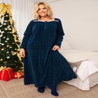 Only Necessities Soft & Cozy Gown & Socks image number 1