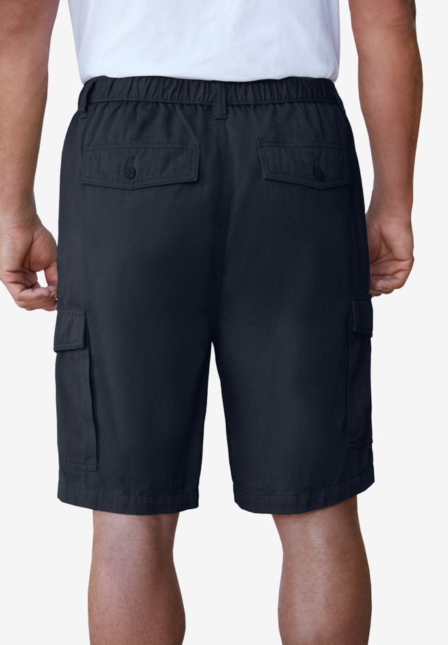 Renegade 9" Full Elastic Waist Cargo Shorts image number 1