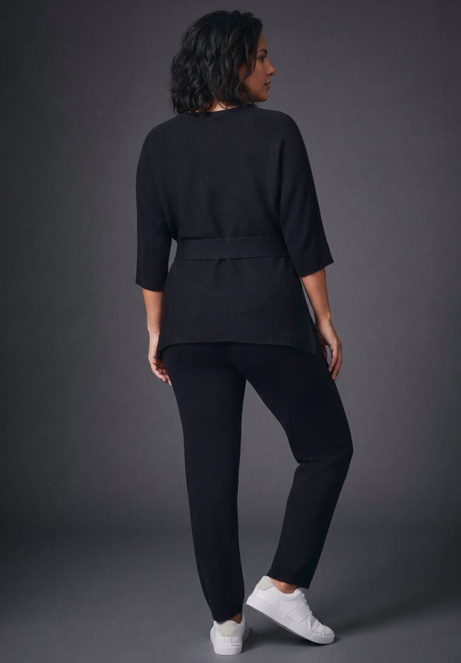 Sweater Knit Straight Leg Pant image number 1