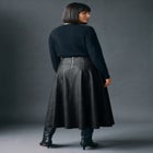Faux Leather Skirt image number 1