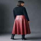 Faux Leather Skirt image number 2