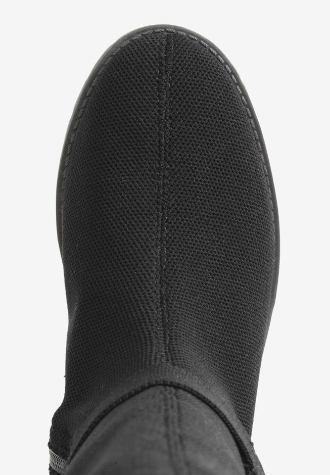 The Geraldine Stretch Wide Calf Boot image number 4