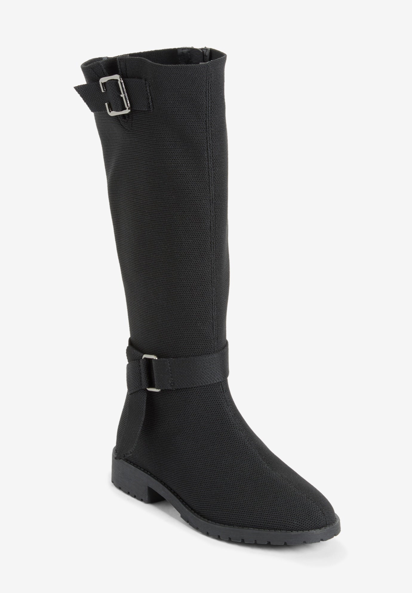 The Geraldine Stretch Wide Calf Boot image number 0