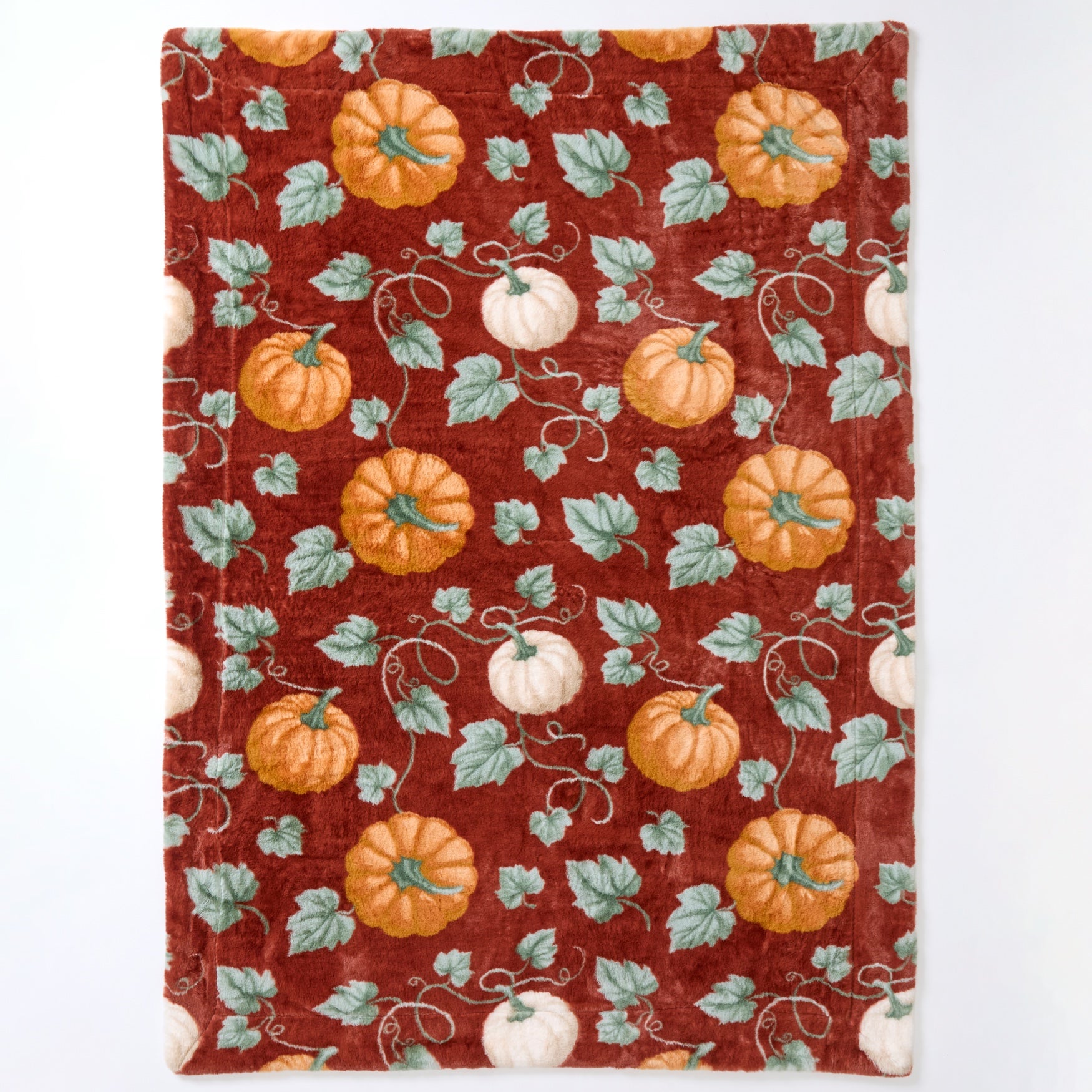 Seasonal Fur Printed Throw Blanket image number 0