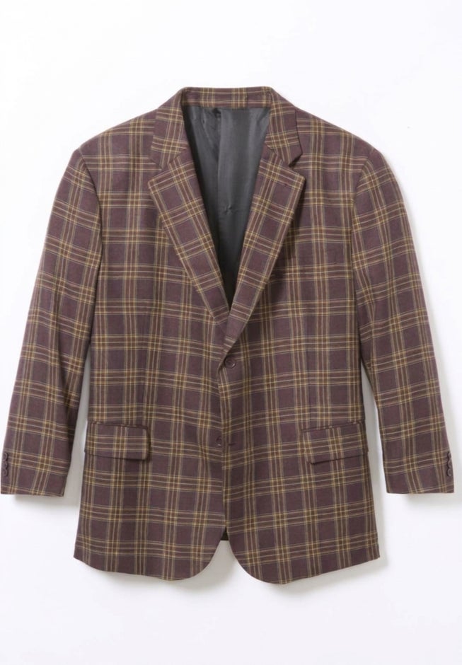 Burgundy Check Sport Coat image number 2
