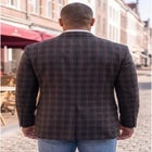 Black Plaid Sport Coat image number 1