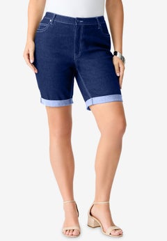 Plus Size 24/7 Stretch Cuffed Short