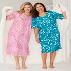 Short-Sleeve Sleepshirt image number null
