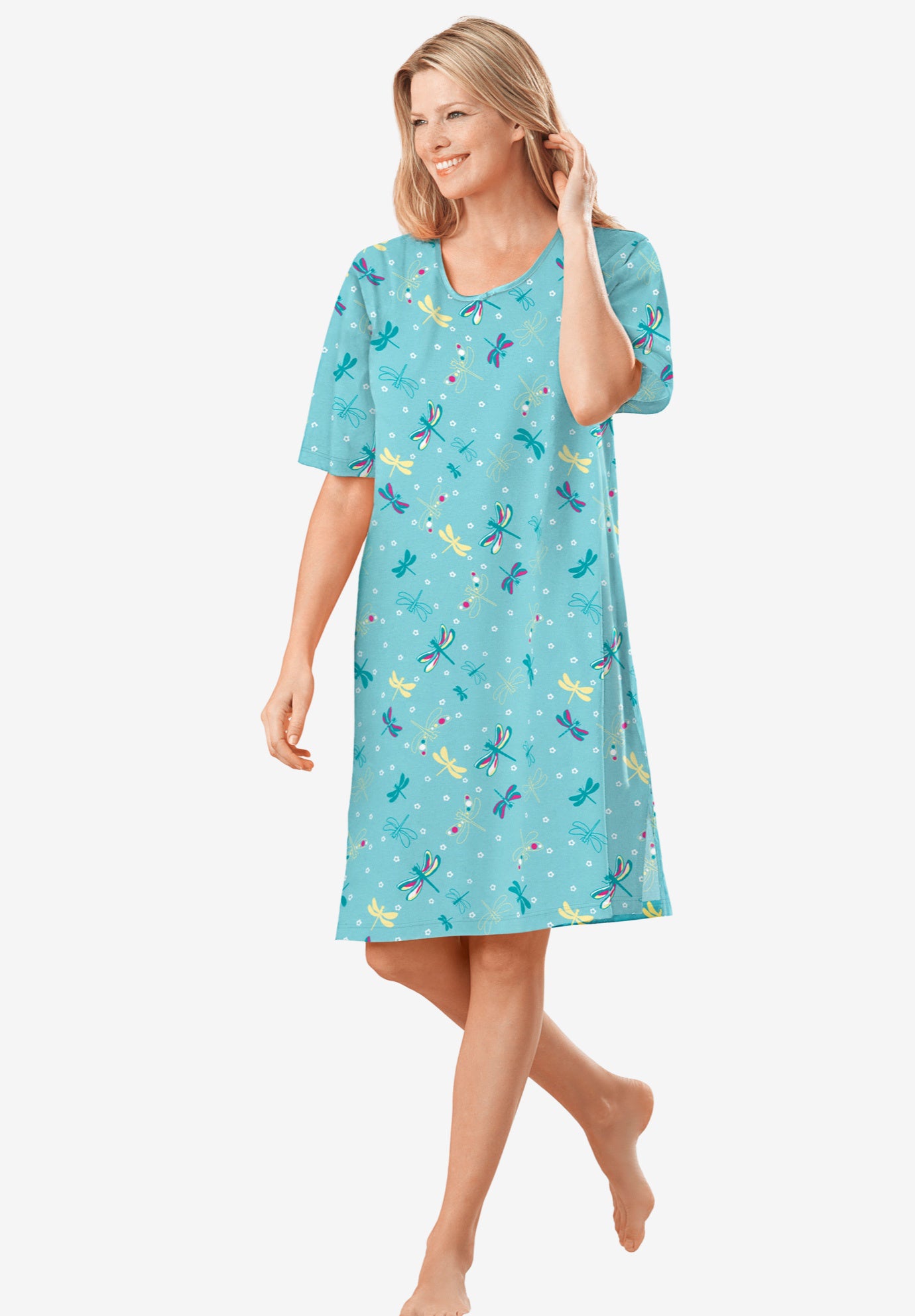 Short-Sleeve Sleepshirt image number 0