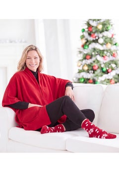 Relaxing 2-Piece Cozy Wrap and Sock Set