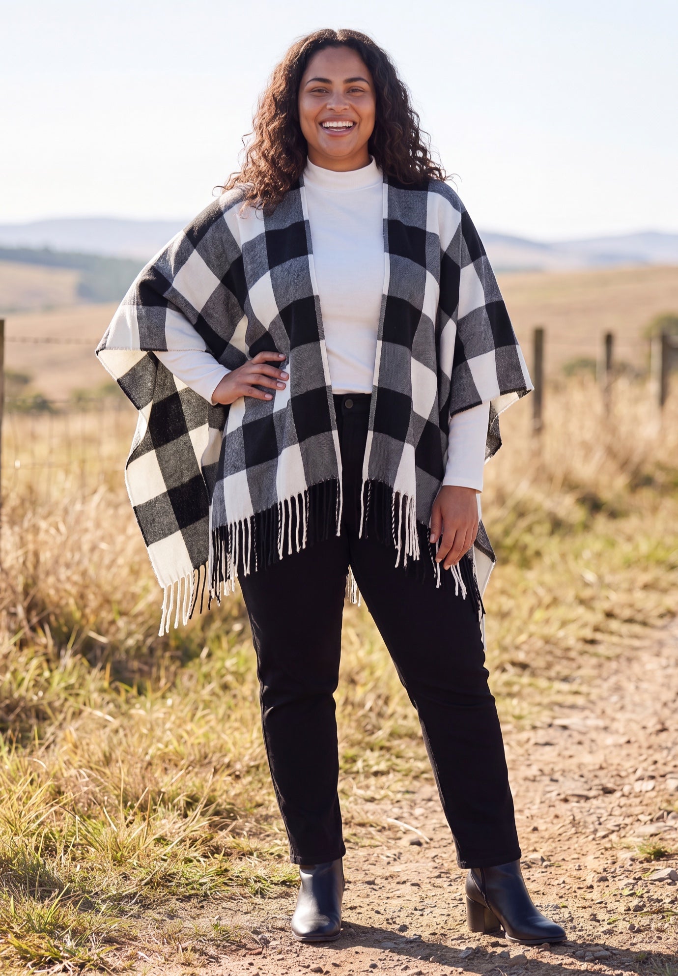 Stylish & Effortless Fringe Wrap image number 0