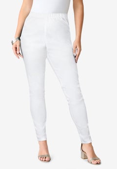 Plus Size Comfort Stretch Slim Leg Jean