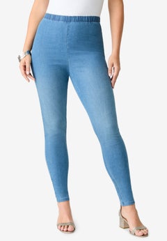 Plus Size Comfort Stretch Slim Leg Jean