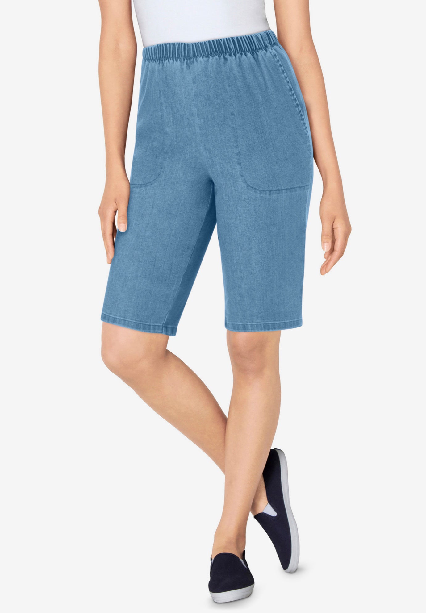 Fineline Denim Short image number 0