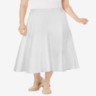 Linen-Blend Skirt image number 1