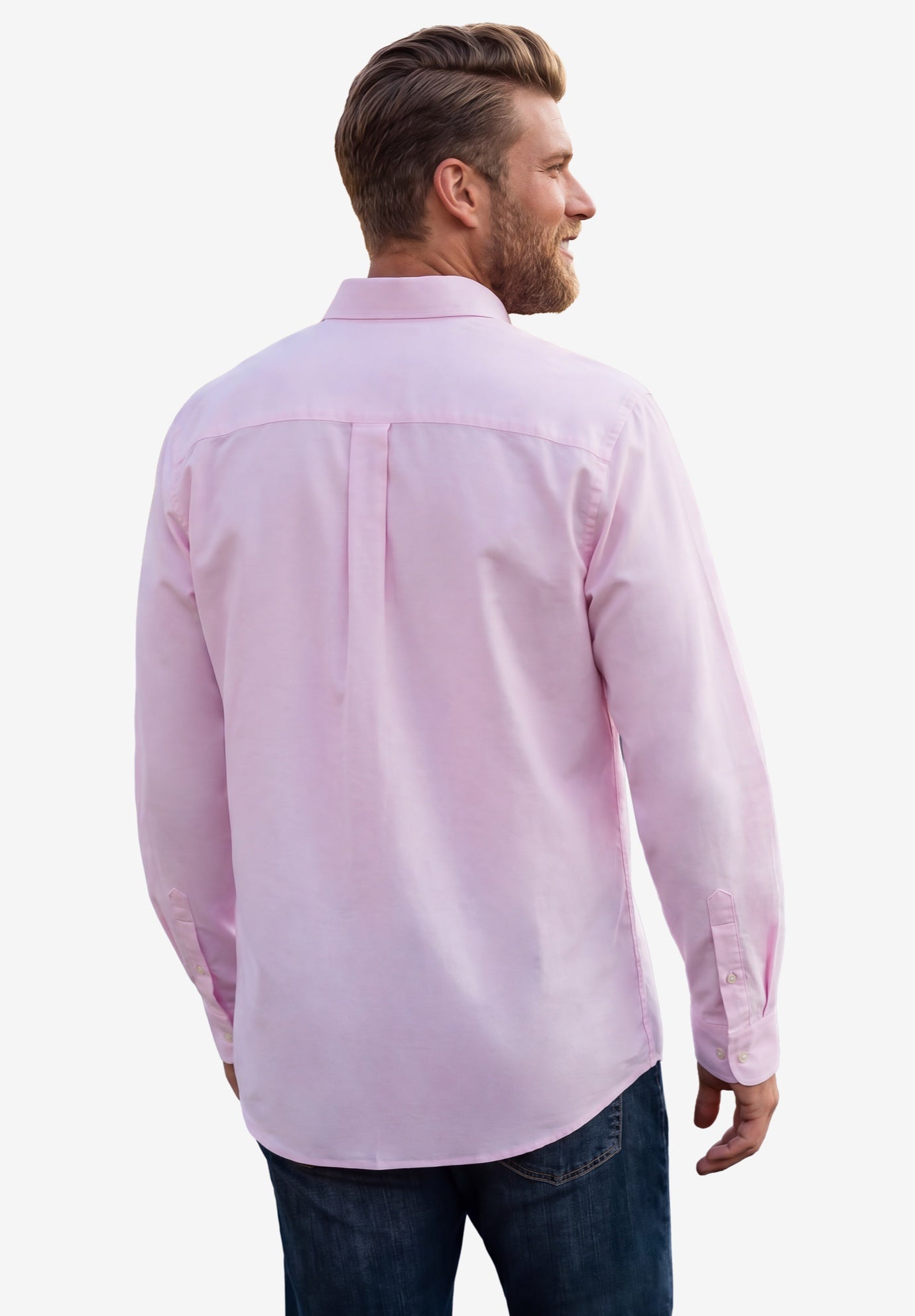 Long-Sleeve Wrinkle-Free Everyday Oxford image number 1
