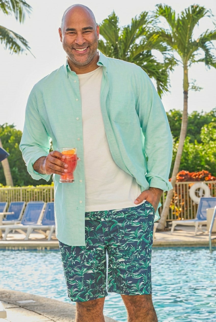 Long-Sleeve Wrinkle-Free Everyday Oxford image number 1