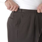 No Hassle Classic Fit Expandable Waist Double-Pleat Dress Pants image number null