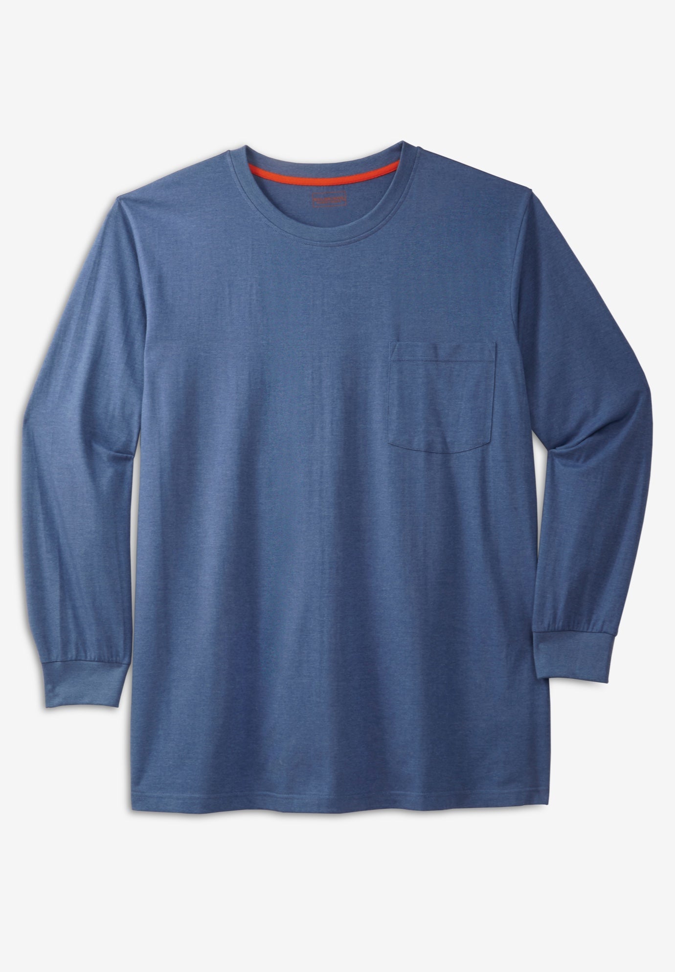 Heavyweight Crewneck Long-Sleeve Pocket T-Shirt image number 0