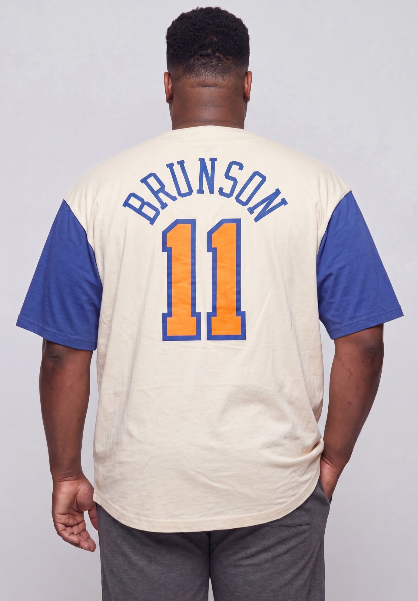 New York Knicks Baseball Jersey image number 1