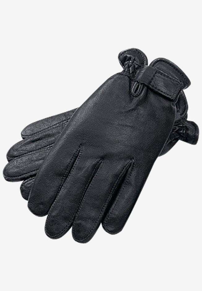 KingSize Men's Extra-Large Adjustable Dress Gloves - L, Black KingSize Men's Extra-Large Adjustable Dress Gloves - L, Black