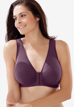 Leading Lady&reg; Meryl Cotton Front-Close Wireless Bra