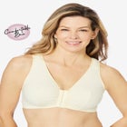 Leading Lady® Meryl Cotton Front-Close Wireless Bra image number null