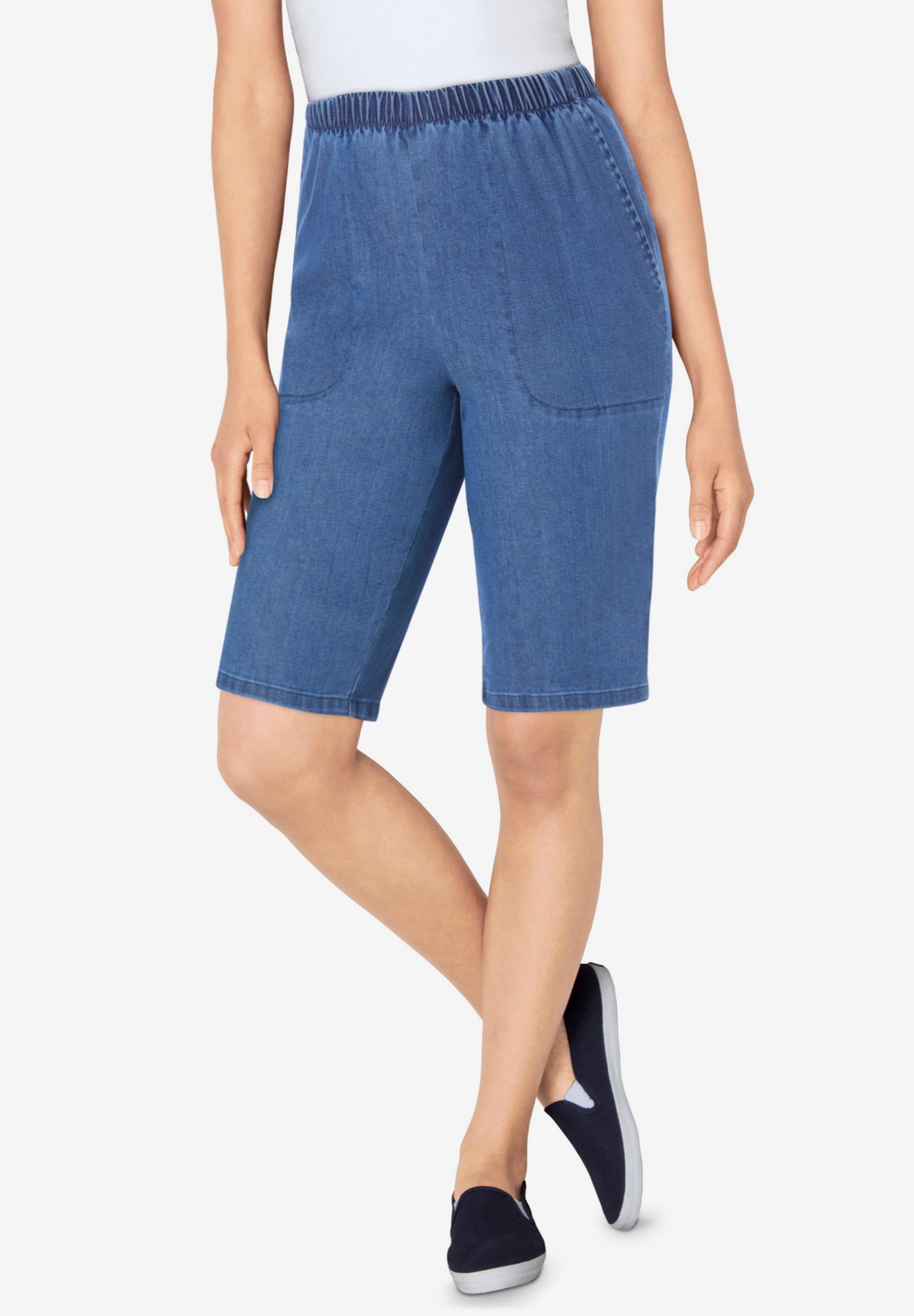 Fineline Denim Short image number 0