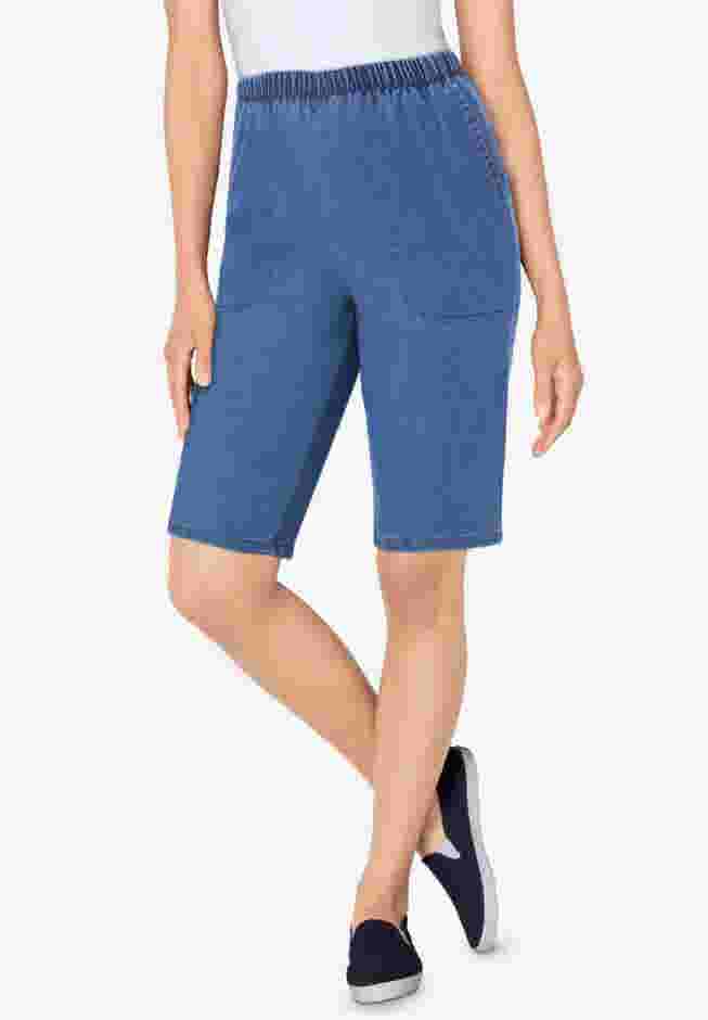 Fineline Denim Short image number 0