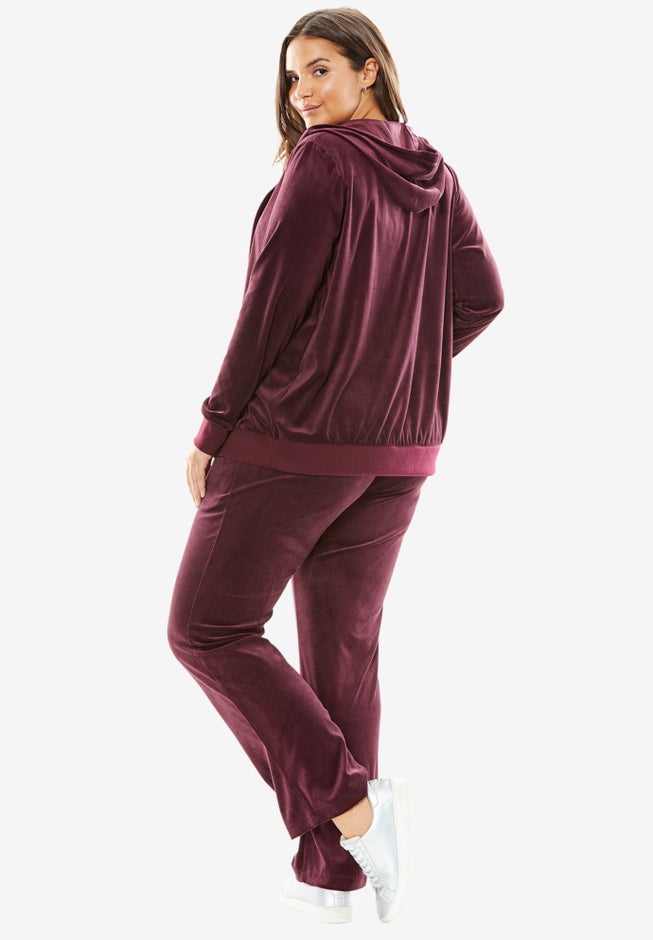 2-Piece Velour Hoodie Set image number 1