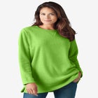 Crewneck Ultra Soft Sherpa Sweatshirt image number null