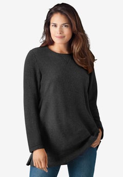 Crewneck Ultra Soft Sherpa Sweatshirt