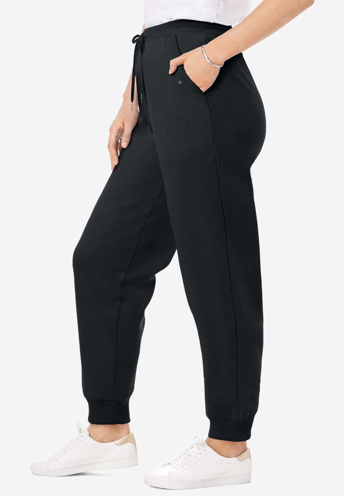 Better-Fleece Pull-On Jogger Sweatpants image number 2