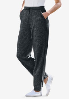 Better-Fleece Pull-On Jogger Sweatpants